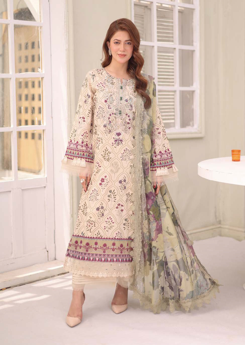 RA Aafreen Emb Lawn`26 AF#243