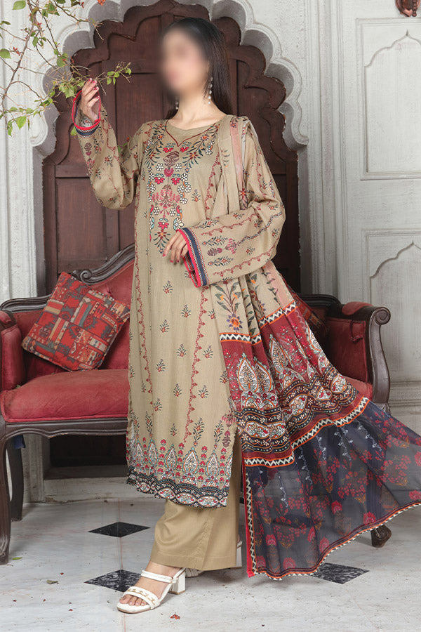 Alishba Haya Lawn`26 D#3775 L-Brown