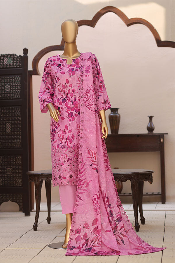 Mi Creation 4D Daman Lawn`26 D#1 (Pink)
