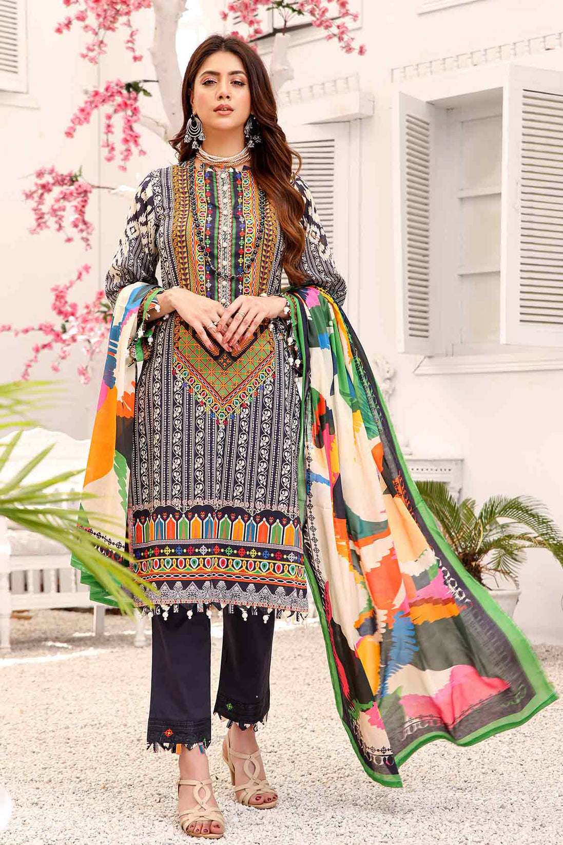Peridot Rangoli Lawn'22 PR#212-B