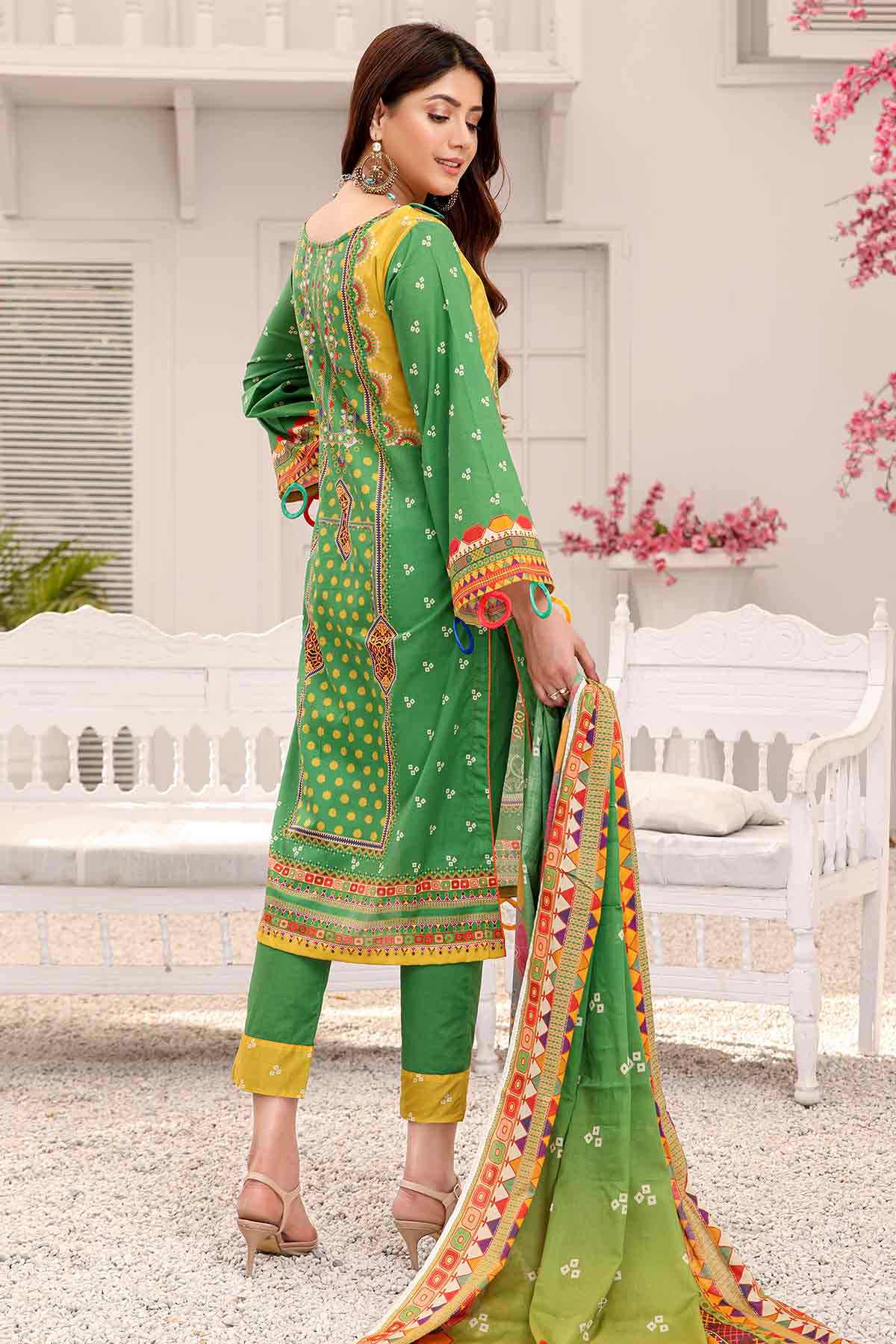 Peridot Rangoli Lawn'22 PR#215-B