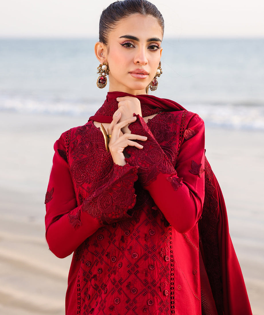 Faiza Faisal Marine Luxury Lawn`25 TARA