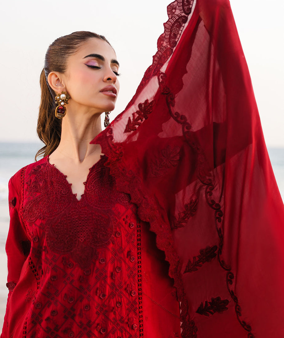 Faiza Faisal Marine Luxury Lawn`25 TARA