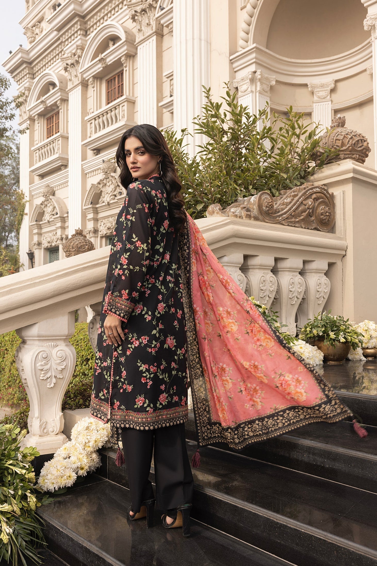Lakhany Print L/Chiffon`25 LG-MM-260