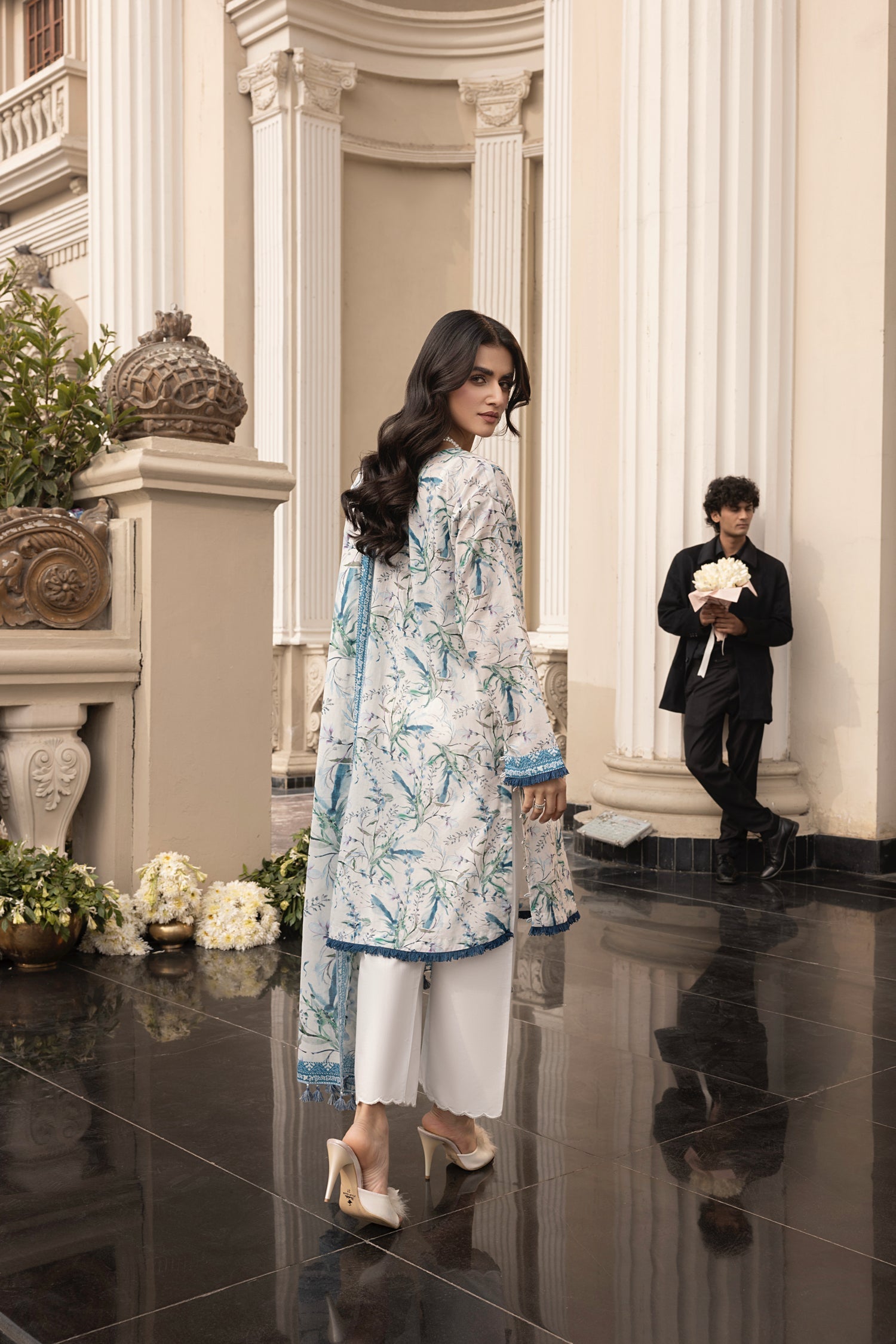 Lakhany Print L/Chiffon`25 LG-MM-261