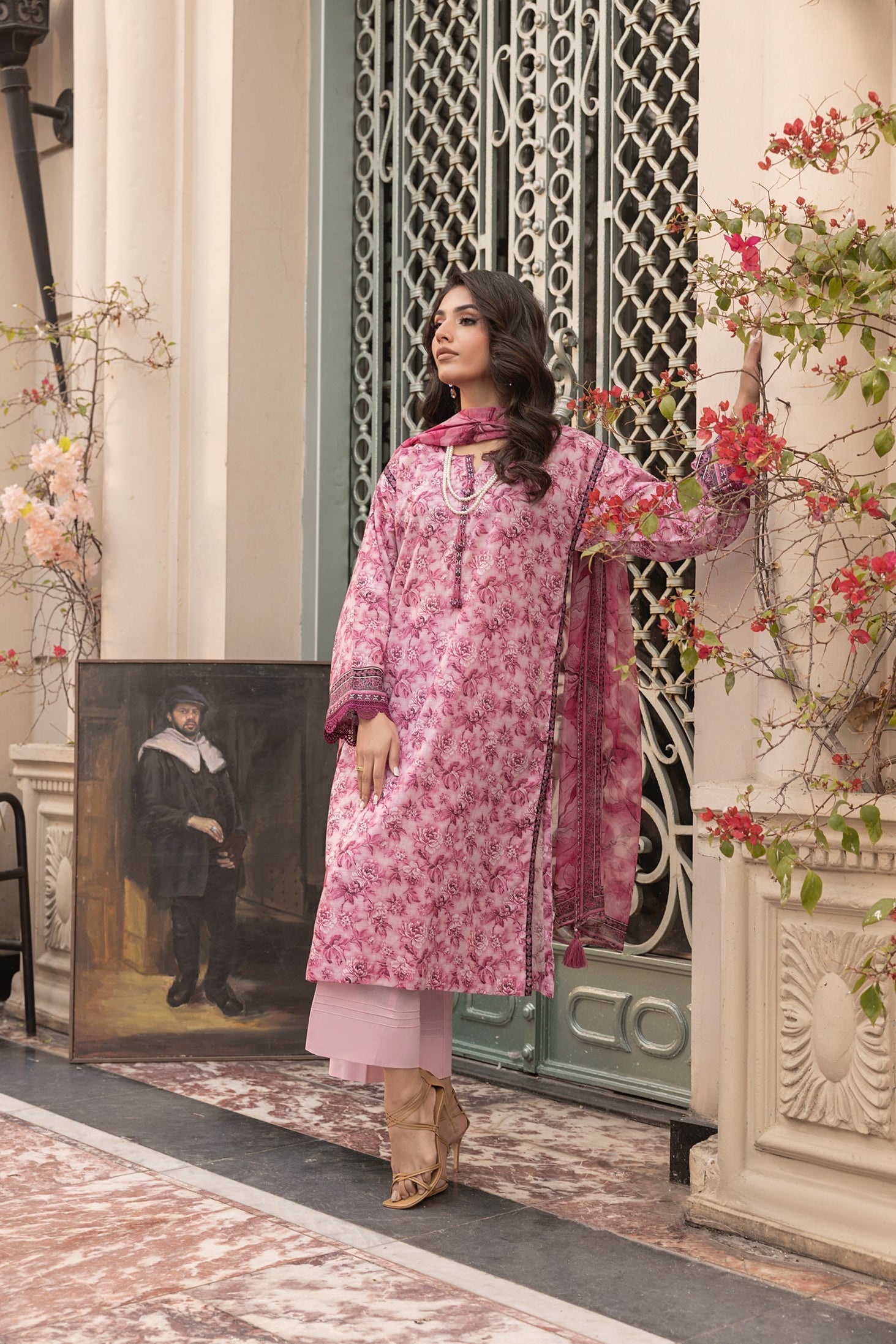 Lakhany Print L/Chiffon`25 LG-MM-301