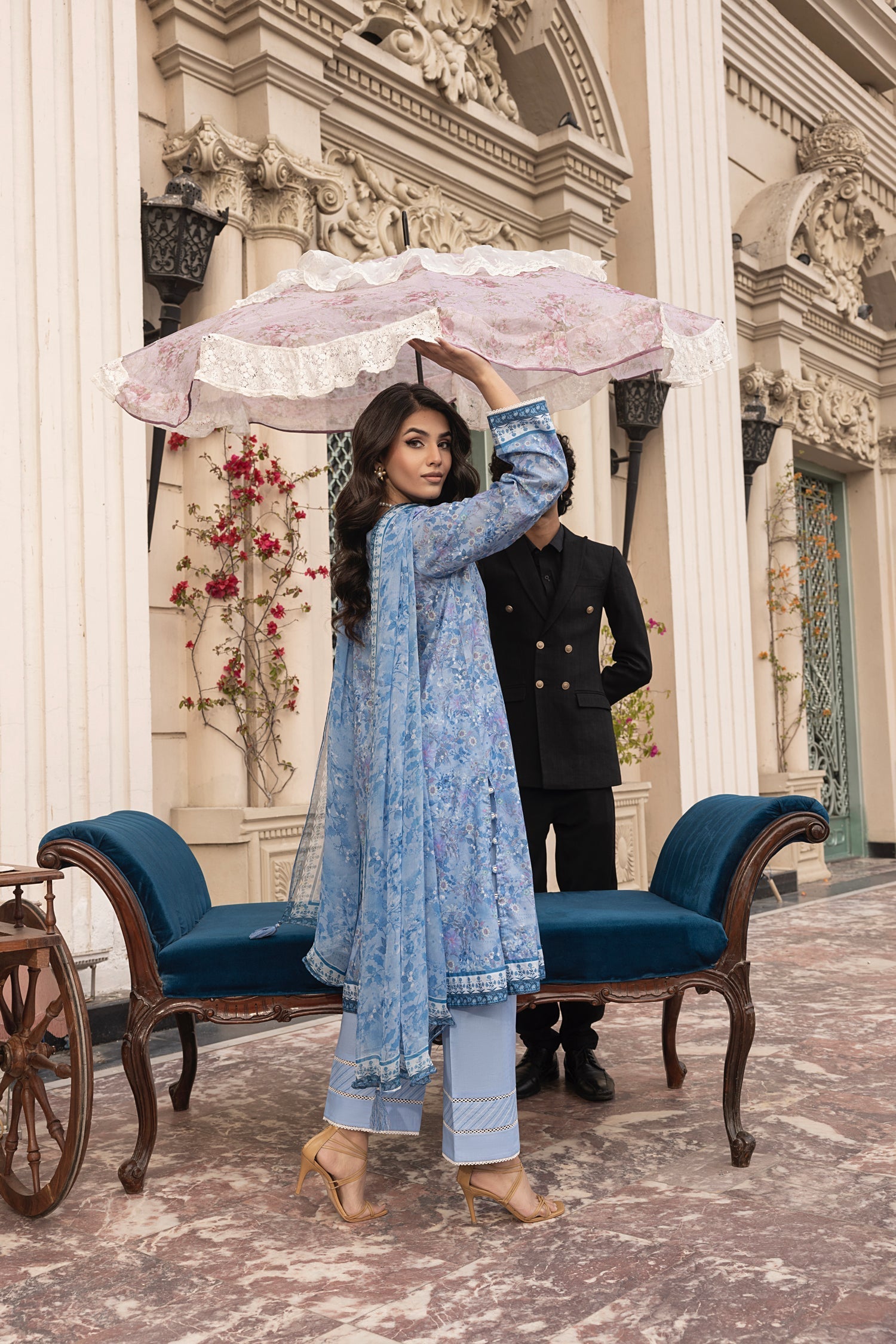 Lakhany Print L/Chiffon`25 LG-MM-303