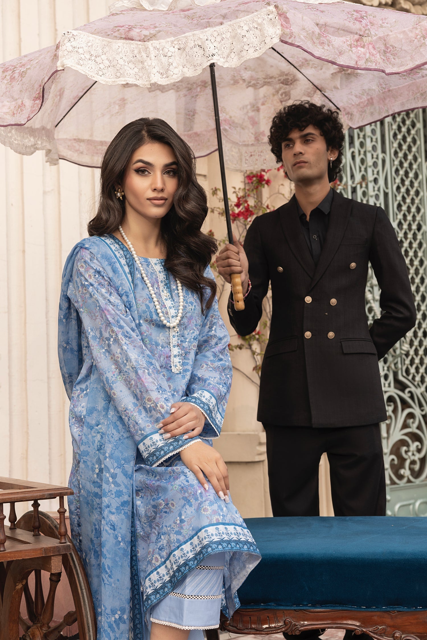 Lakhany Print L/Chiffon`25 LG-MM-303