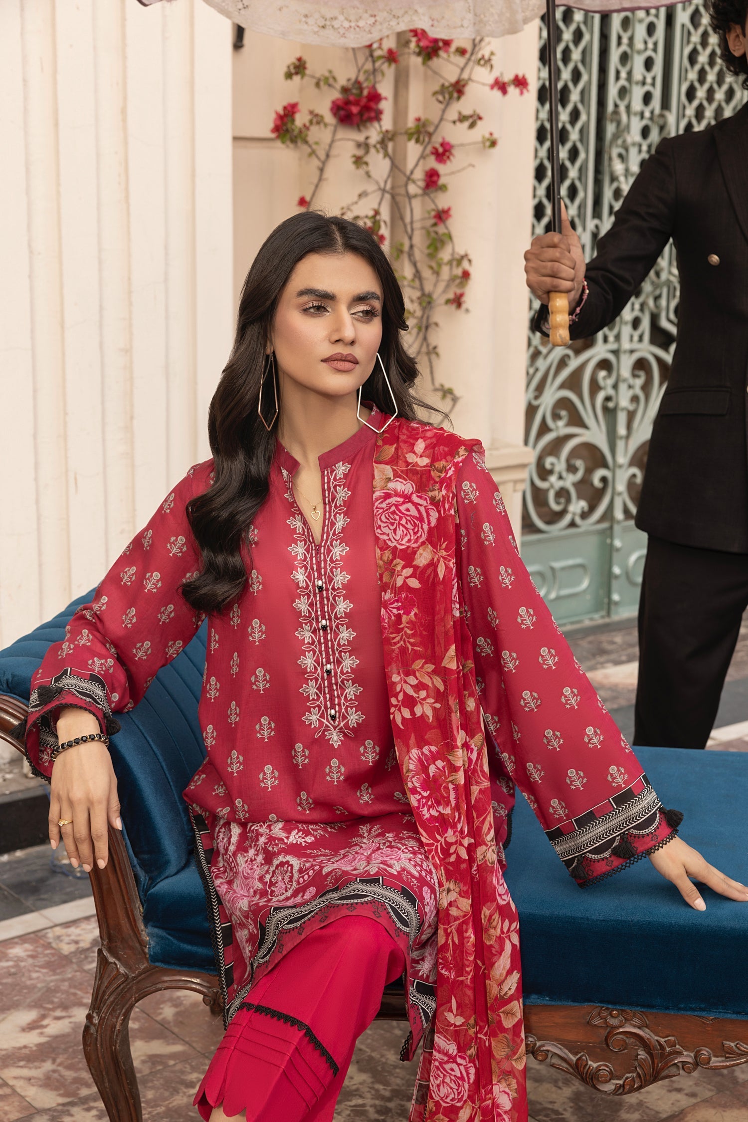 Lakhany Print L/Chiffon`25 LG-MM-304