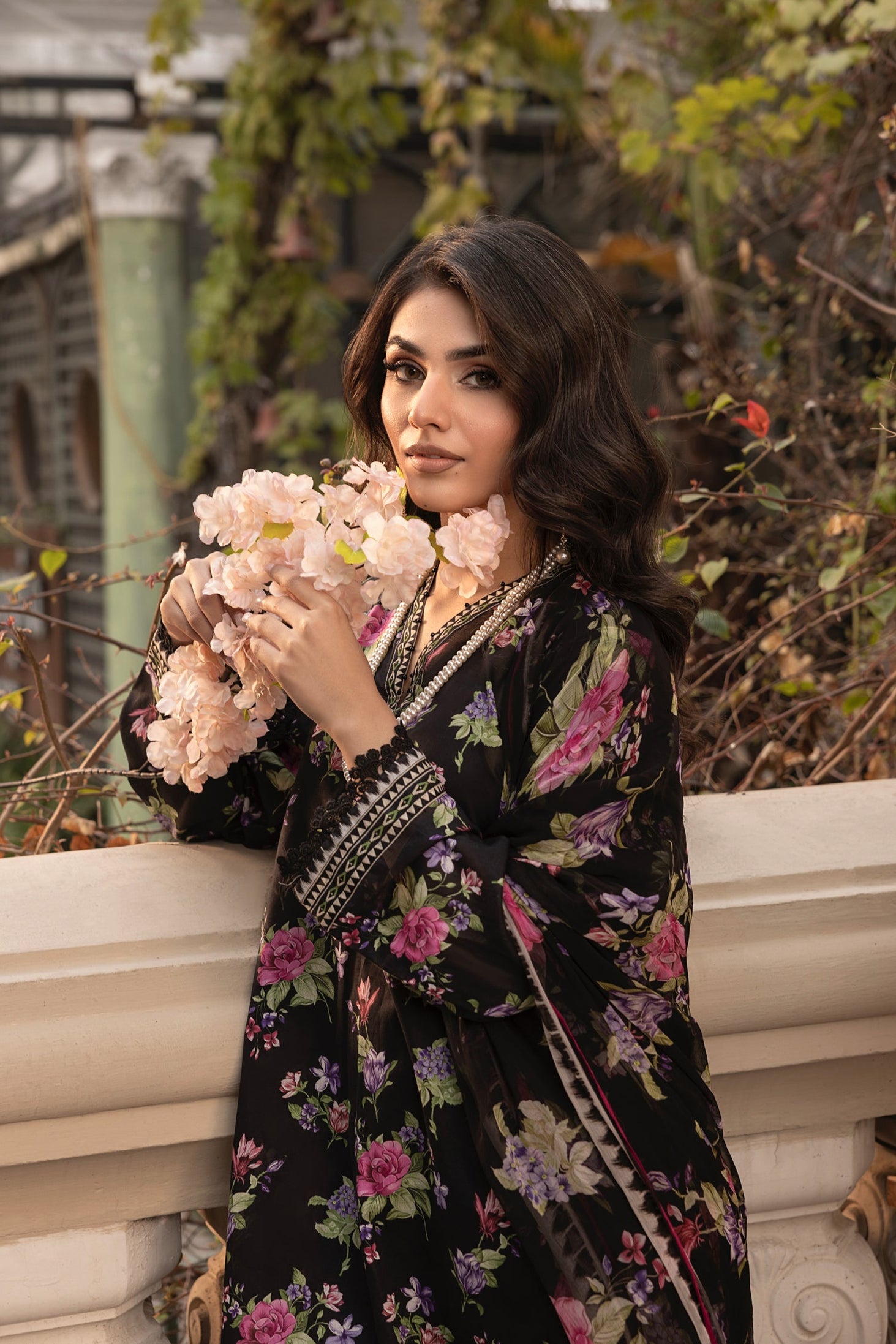 Lakhany Print L/Chiffon`25 LG-MM-305