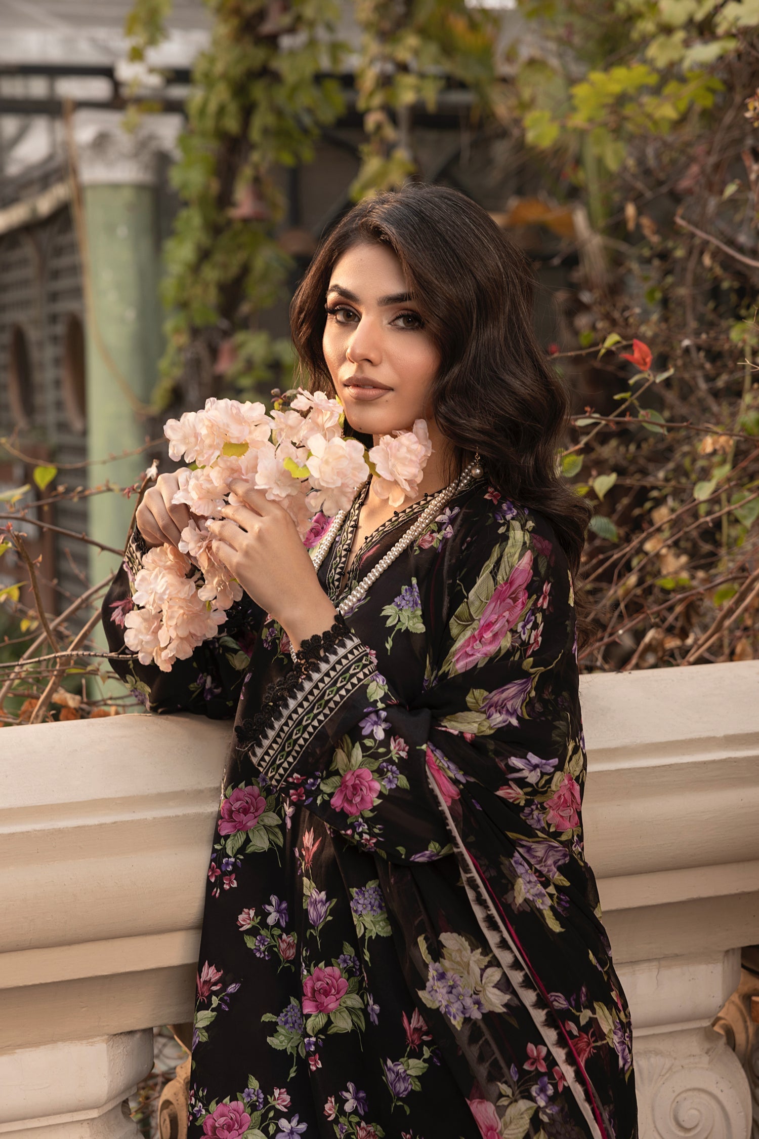 Lakhany Print L/Chiffon`25 LG-MM-305