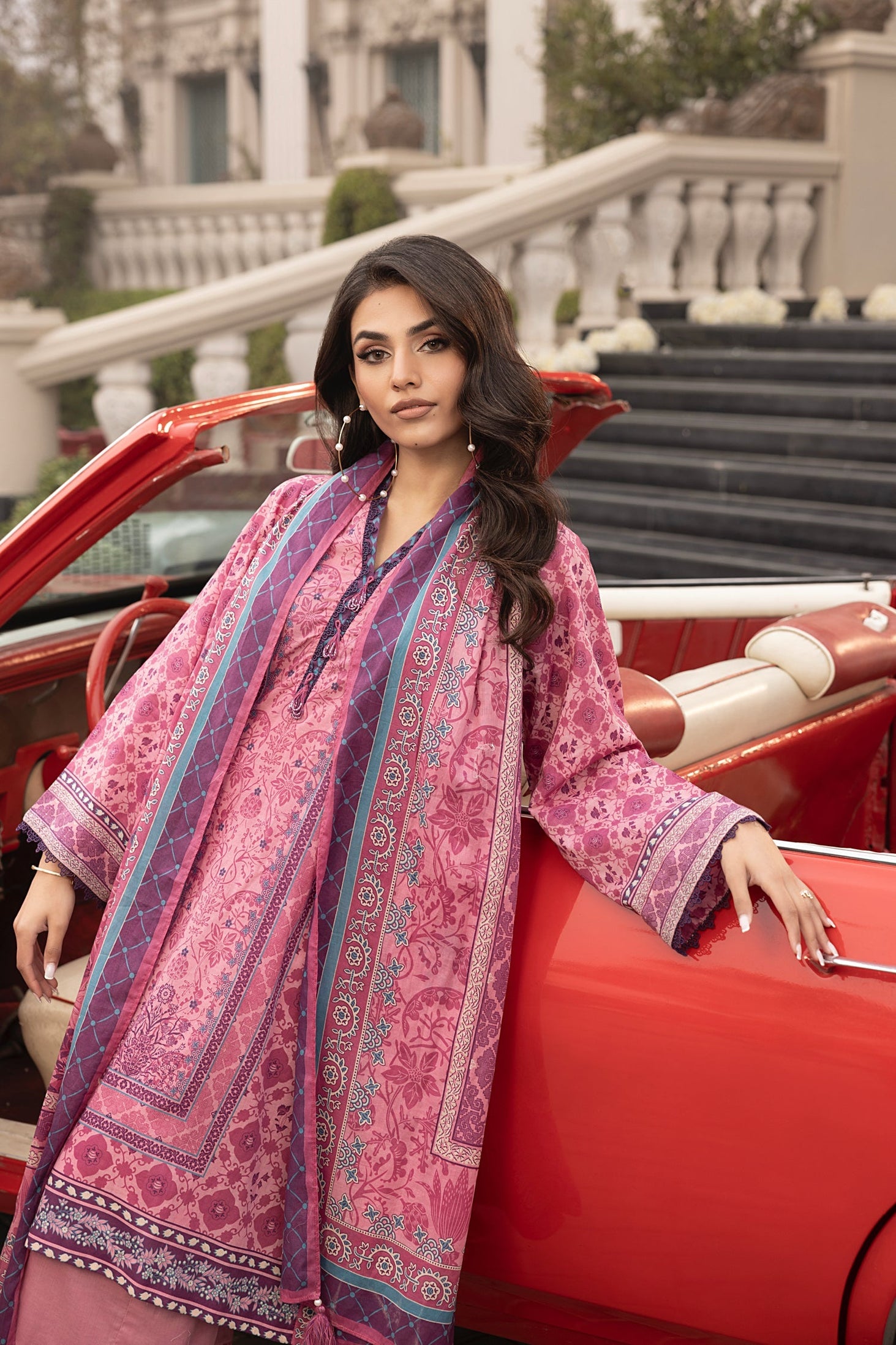 Lakhany Print L/Chiffon`25 LG-RL-166