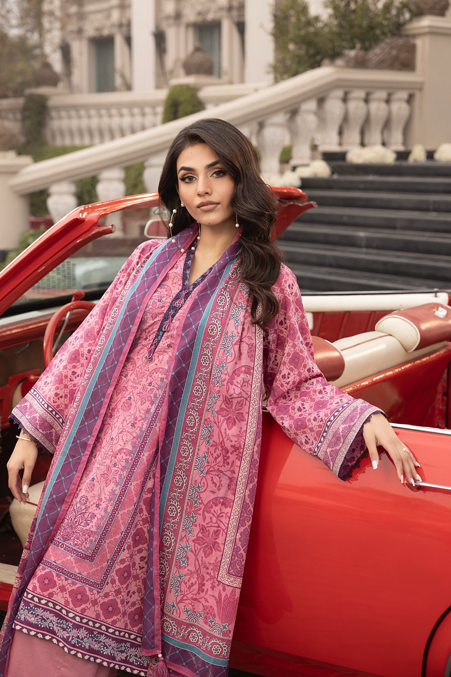 Lakhany Print L/Chiffon`25 LG-RL-166