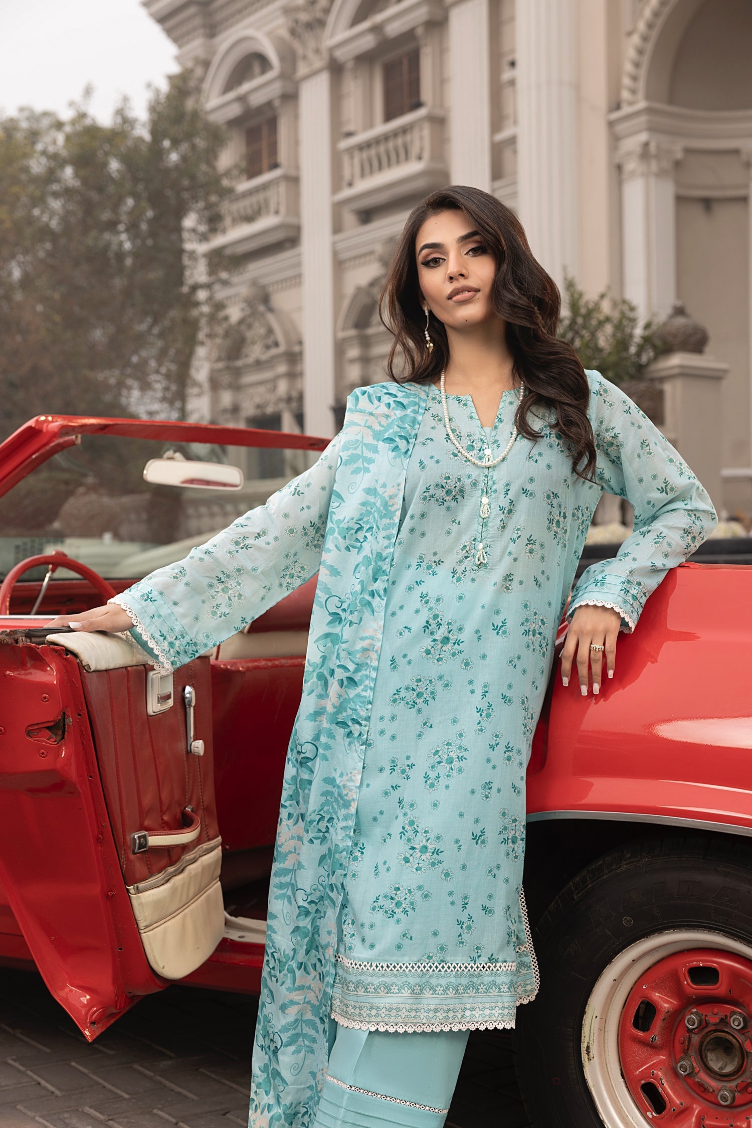 Lakhany Print L/Chiffon`25 LG-MM-263
