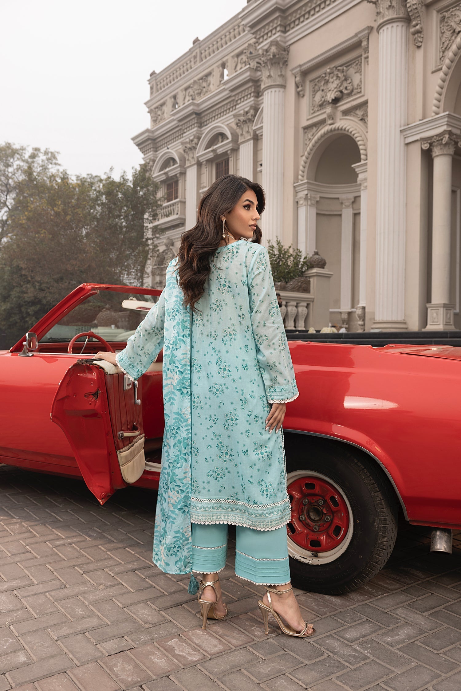 Lakhany Print L/Chiffon`25 LG-MM-263