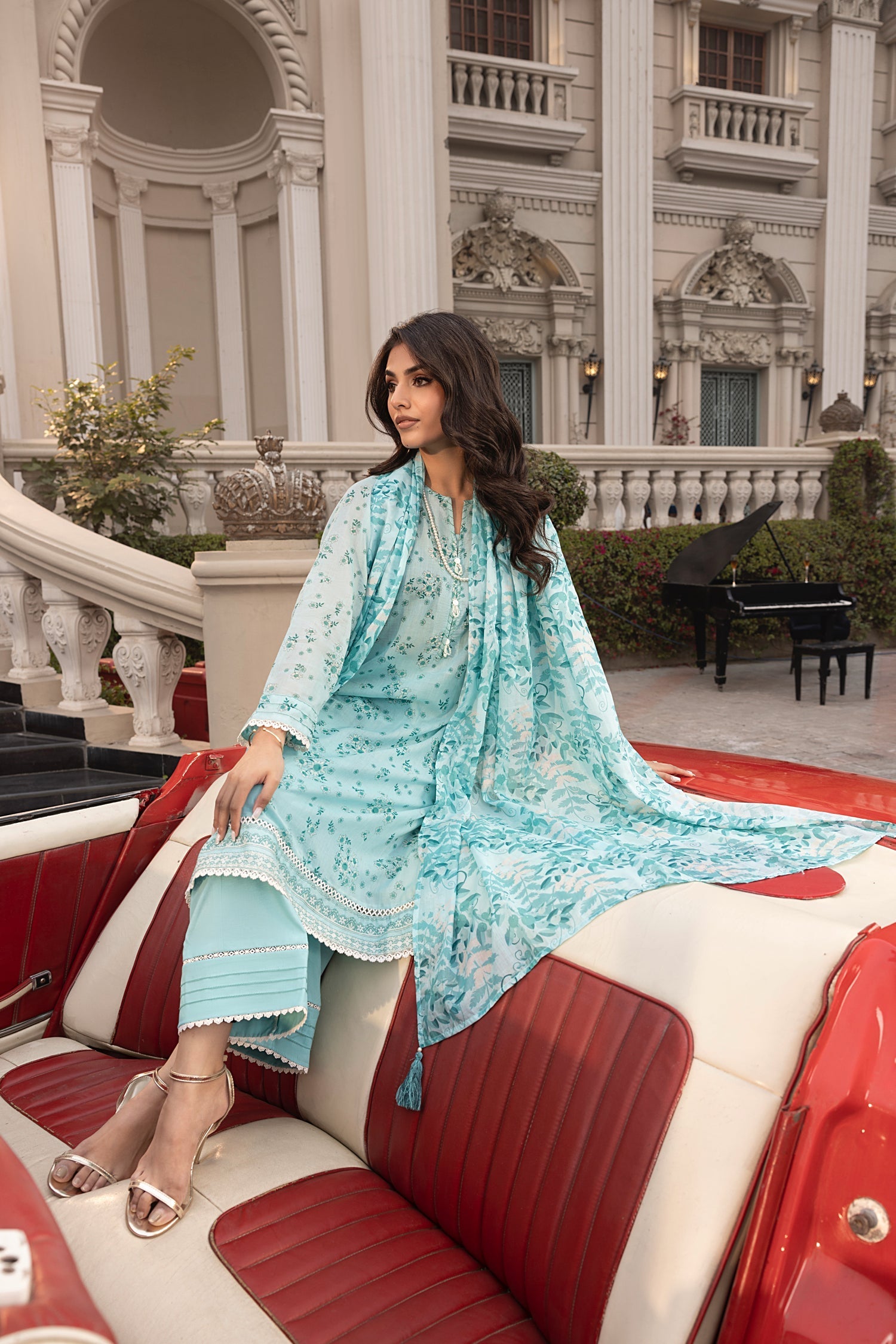 Lakhany Print L/Chiffon`25 LG-MM-263