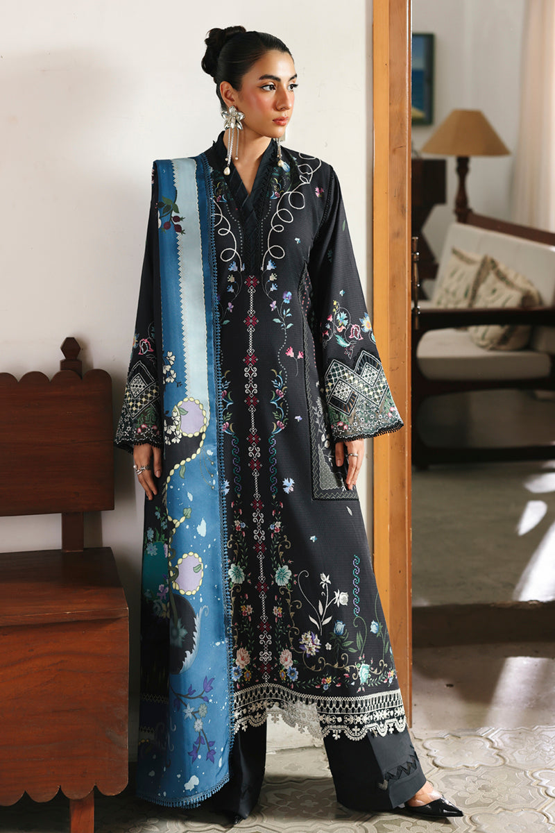 Qalamkar QPrints Unstitched`25 QW#6-B