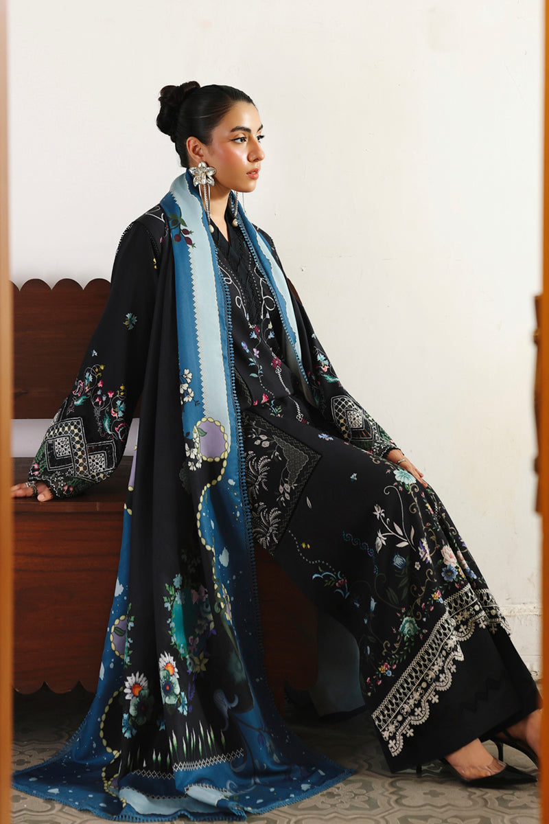 Qalamkar QPrints Unstitched`25 QW#6-B