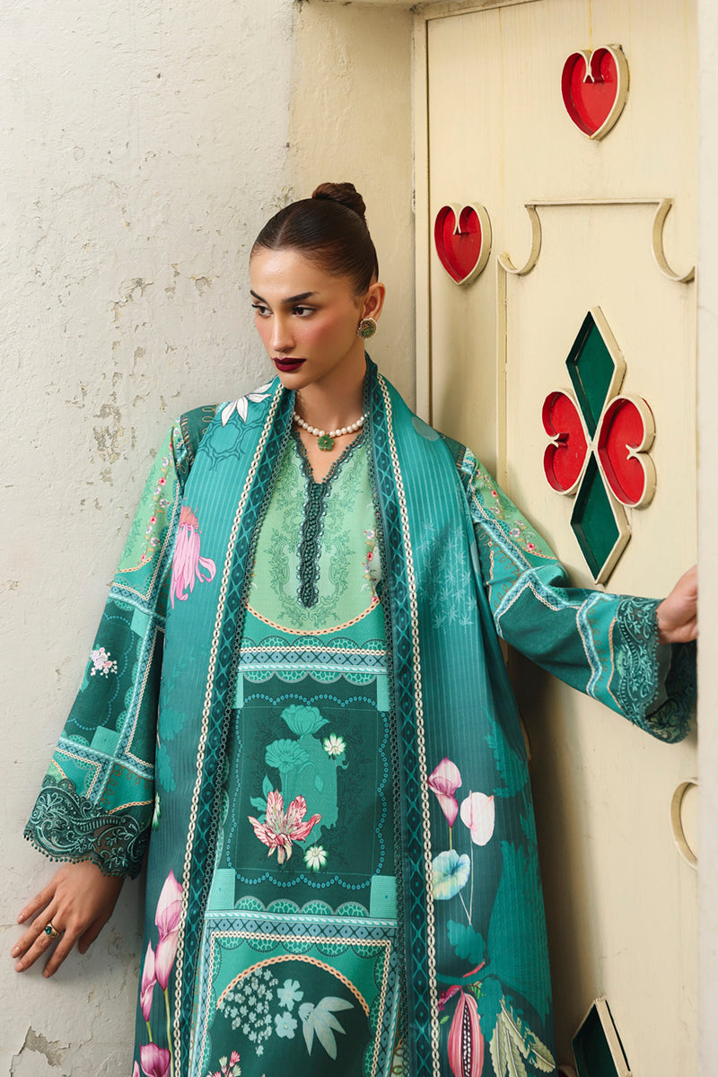 Qalamkar QPrints Unstitched`25 QW#8-B
