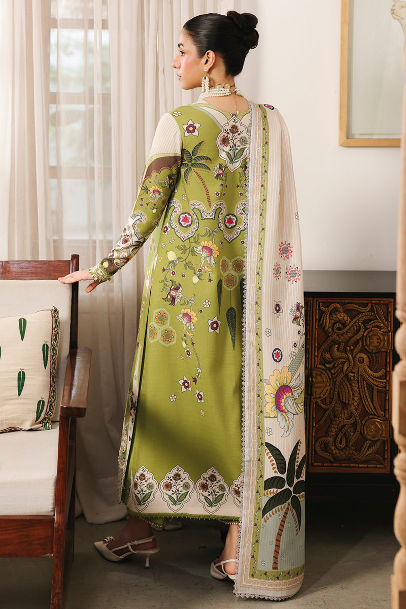 Qalamkar QPrints Unstitched`25 QW#7-B