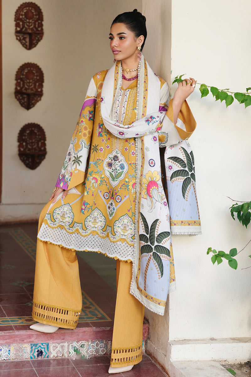 Qalamkar QPrints Unstitched`25 QW#7-A
