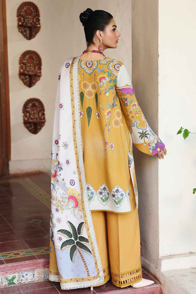 Qalamkar QPrints Unstitched`25 QW#7-A