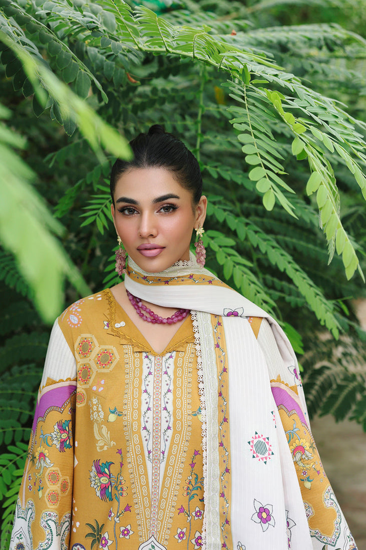 Qalamkar QPrints Unstitched`25 QW#7-A