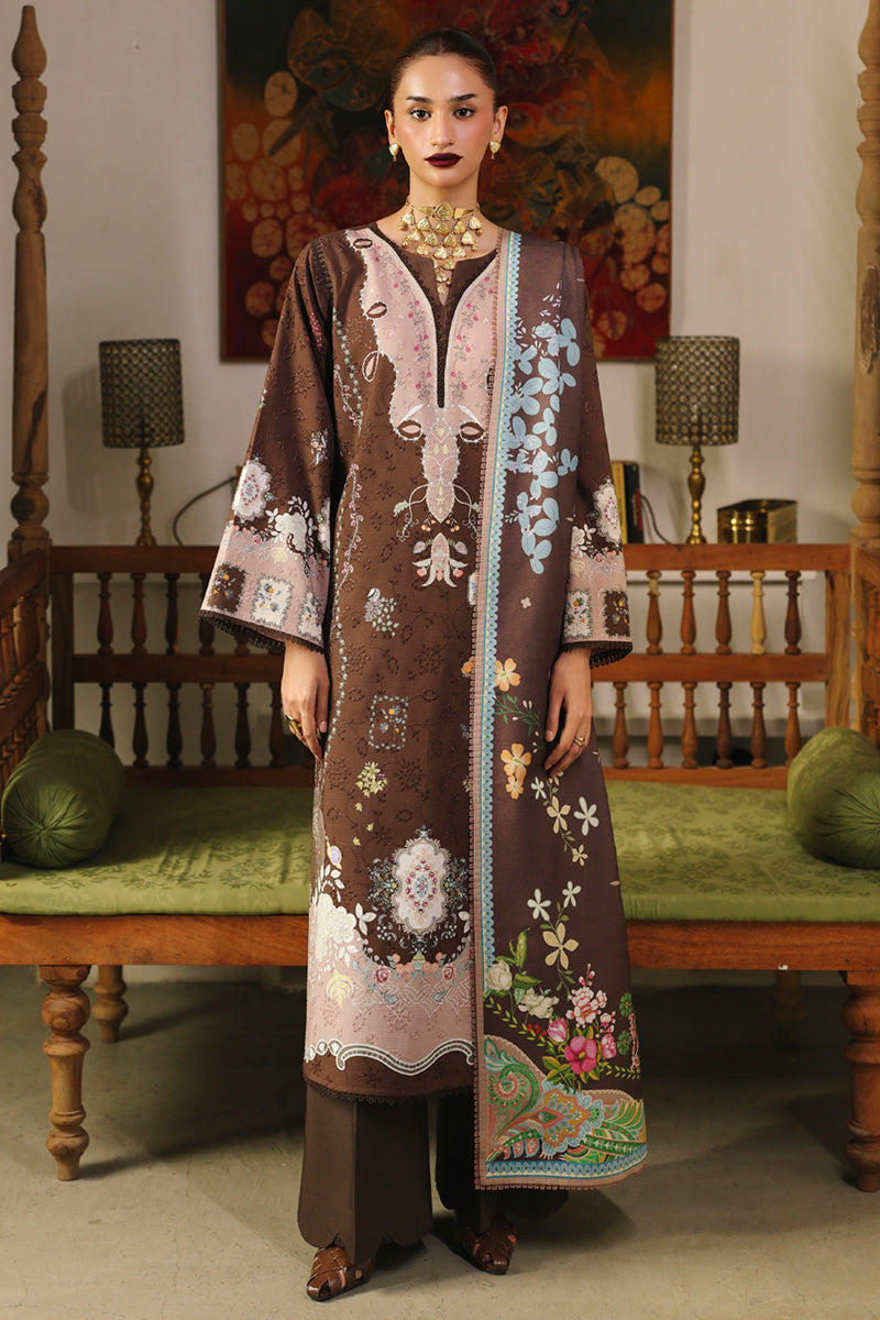 Qalamkar QPrints Unstitched`25 QW#9-B