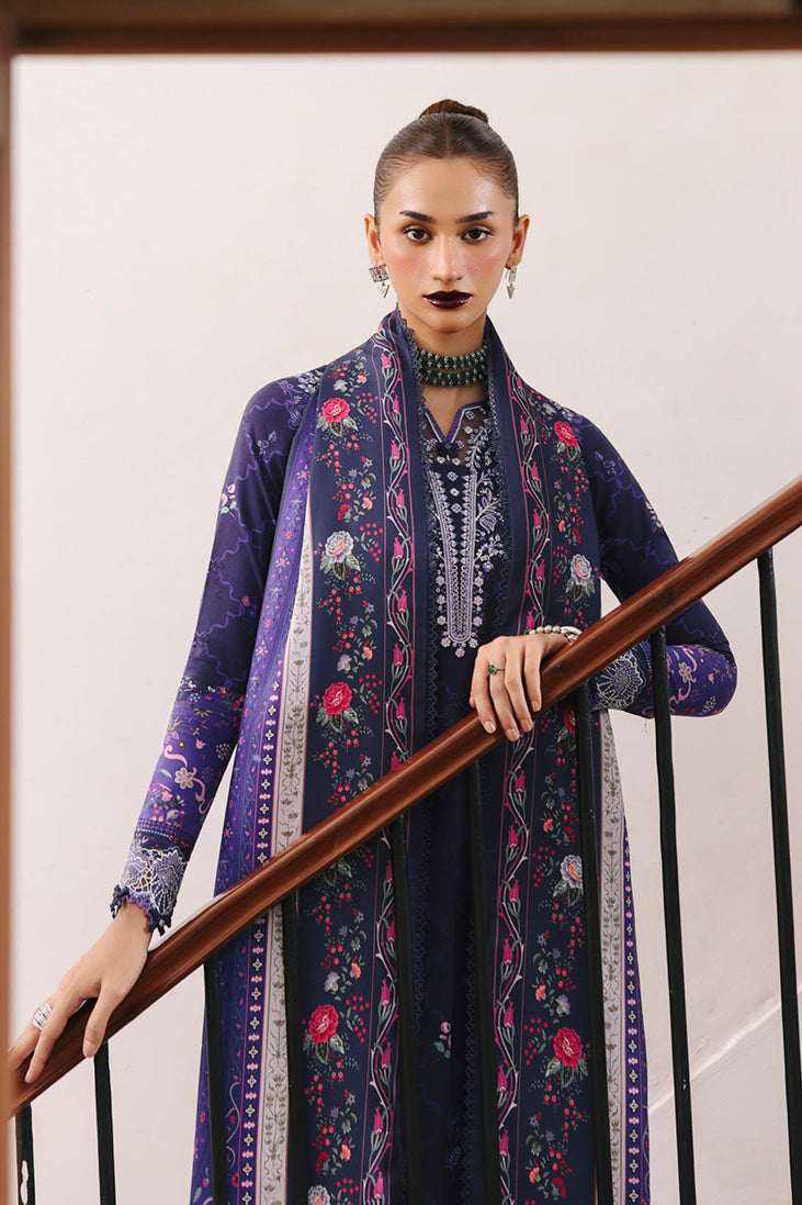Qalamkar QPrints Unstitched`25 QW#3-B
