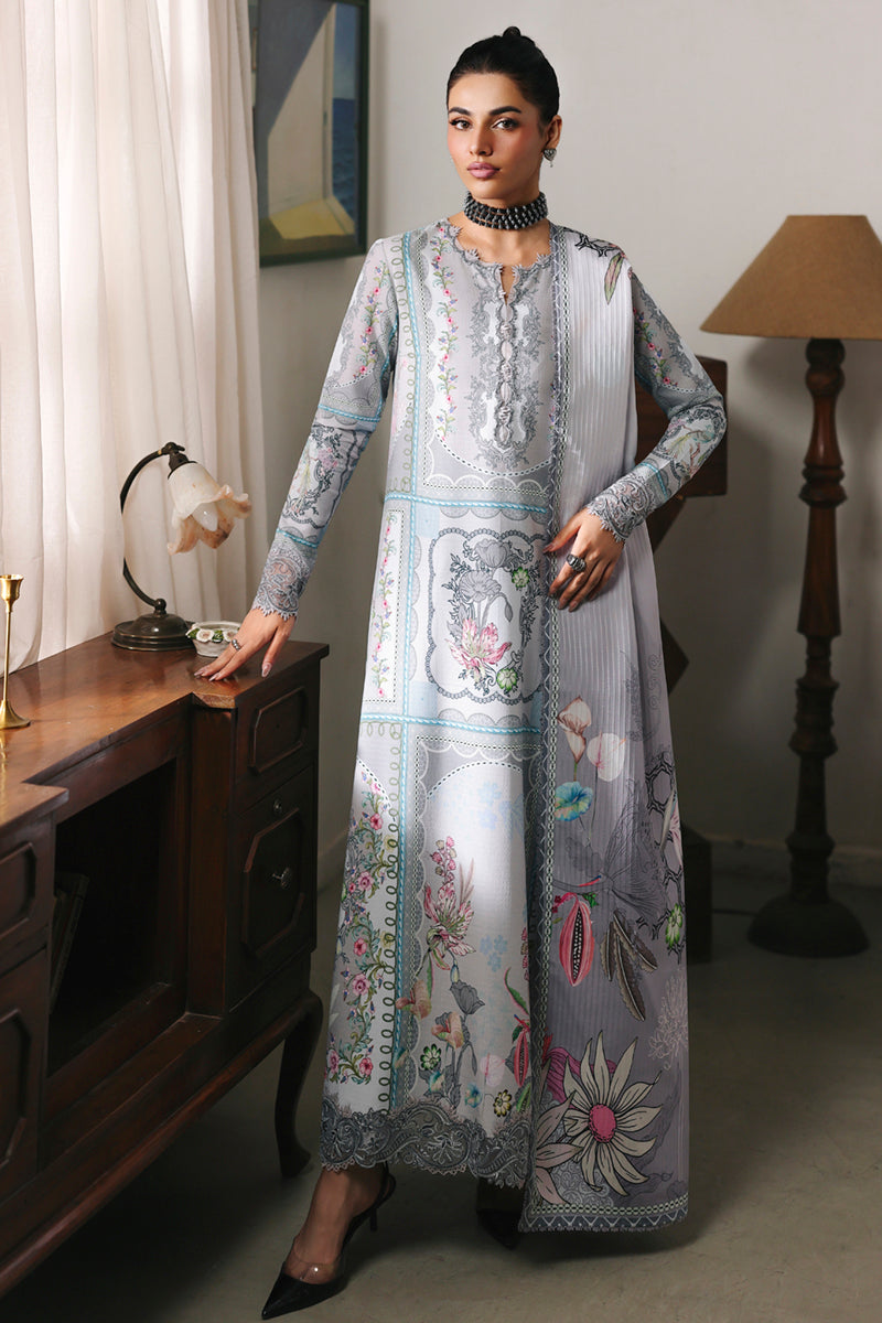 Qalamkar QPrints Unstitched`25 QW#8-A