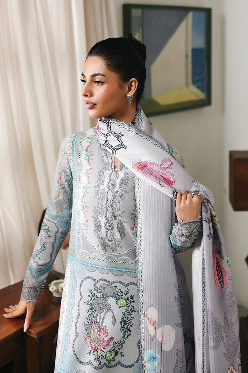 Qalamkar QPrints Unstitched`25 QW#8-A