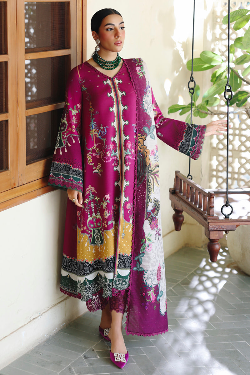 Qalamkar QPrints Unstitched`25 QW#4-B