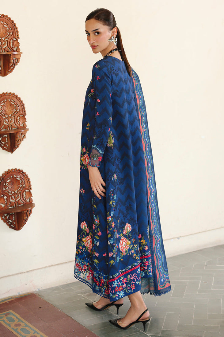 Qalamkar QPrints Unstitched`25 QW#2-B