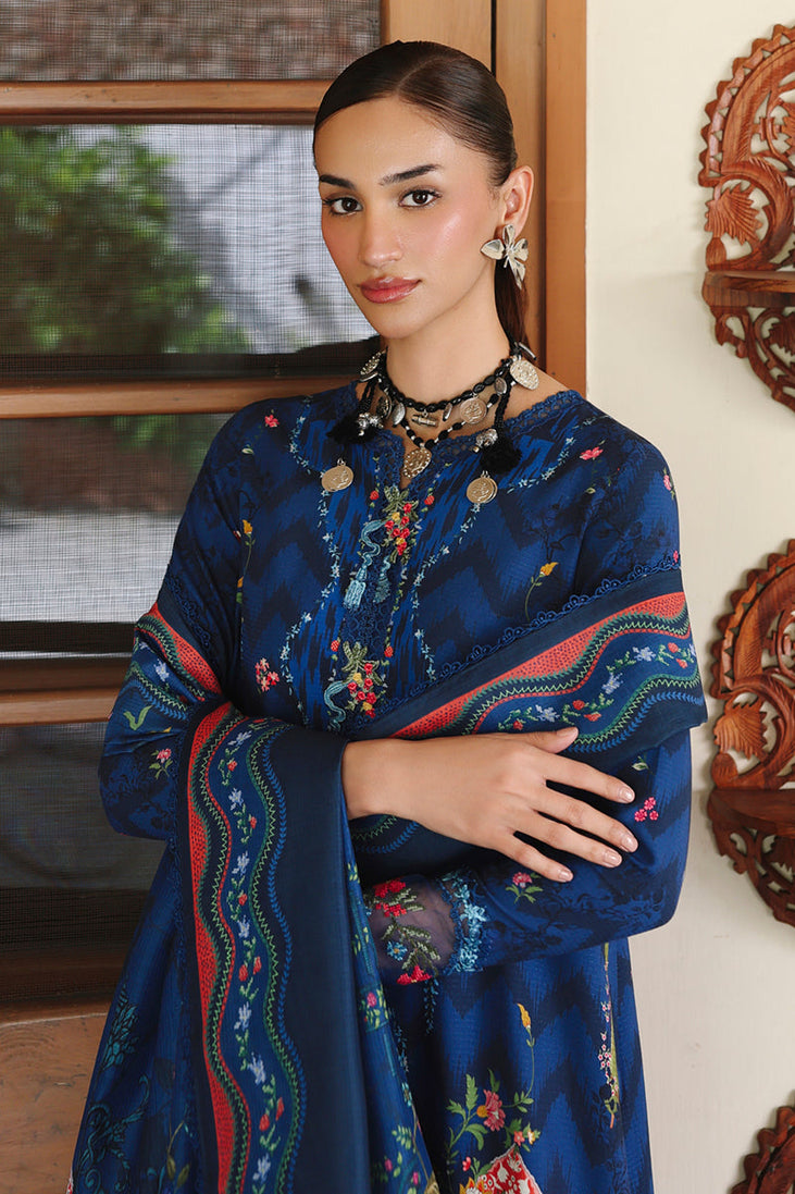 Qalamkar QPrints Unstitched`25 QW#2-B