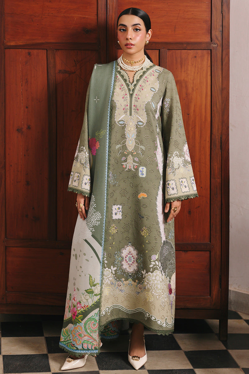 Qalamkar QPrints Unstitched`25 QW#9-A