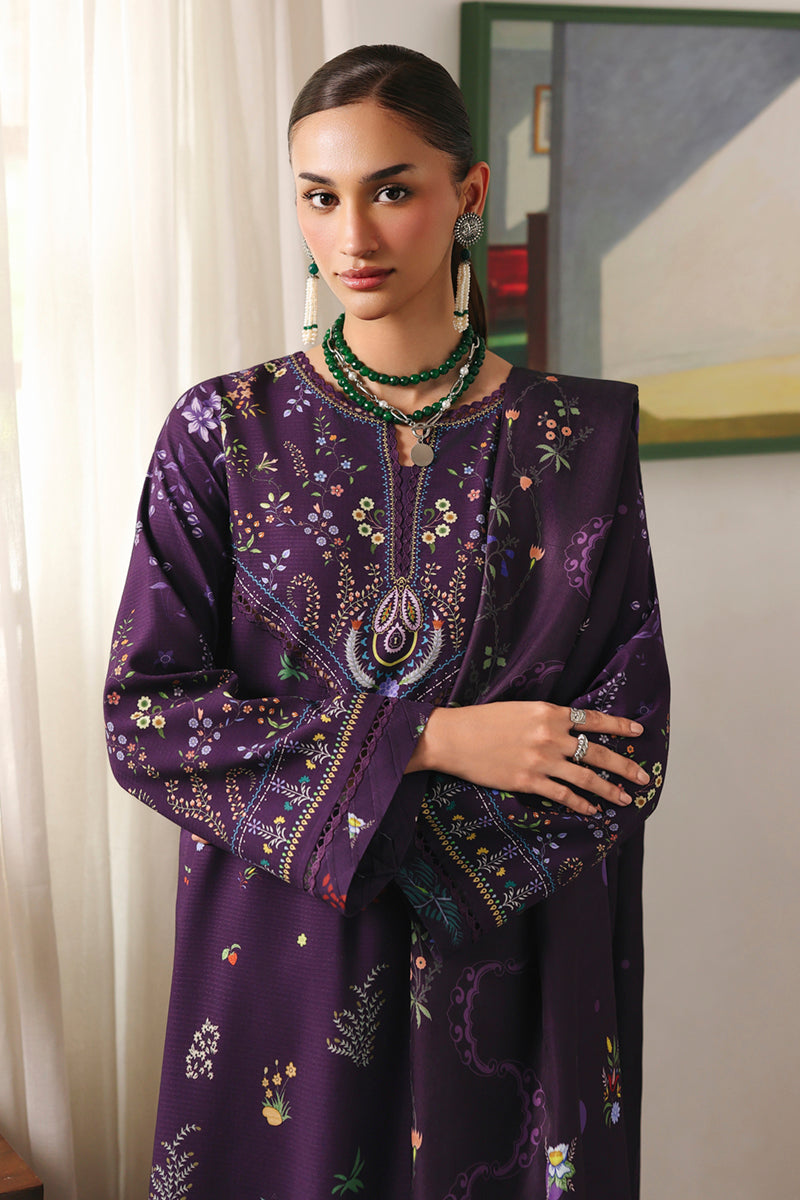 Qalamkar QPrints Unstitched`25 QW#5-A