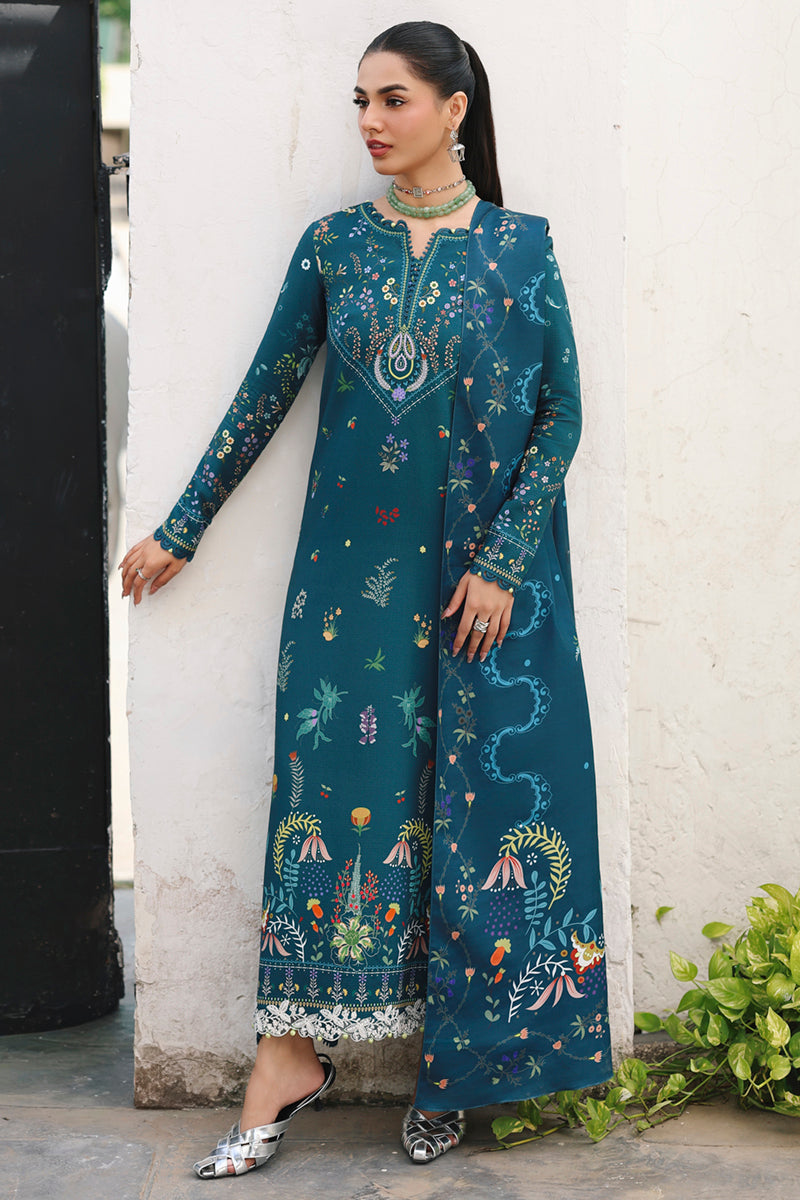 Qalamkar QPrints Unstitched`25 QW#5-B