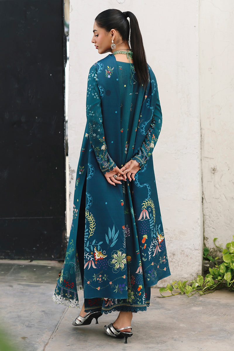 Qalamkar QPrints Unstitched`25 QW#5-B