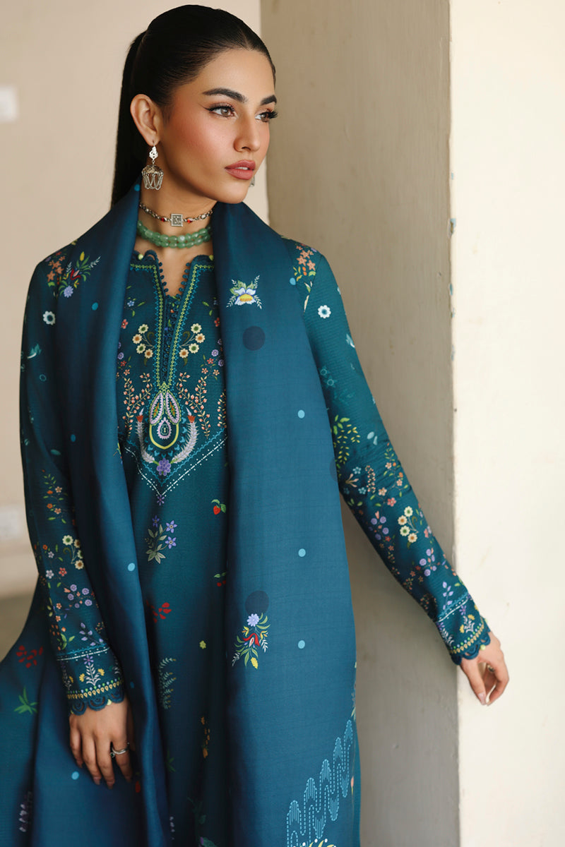 Qalamkar QPrints Unstitched`25 QW#5-B