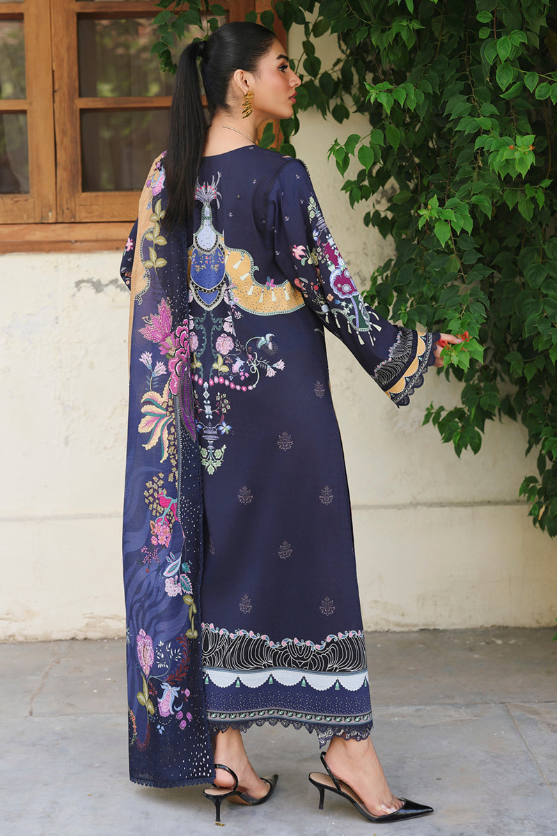 Qalamkar QPrints Unstitched`25 QW#4-A