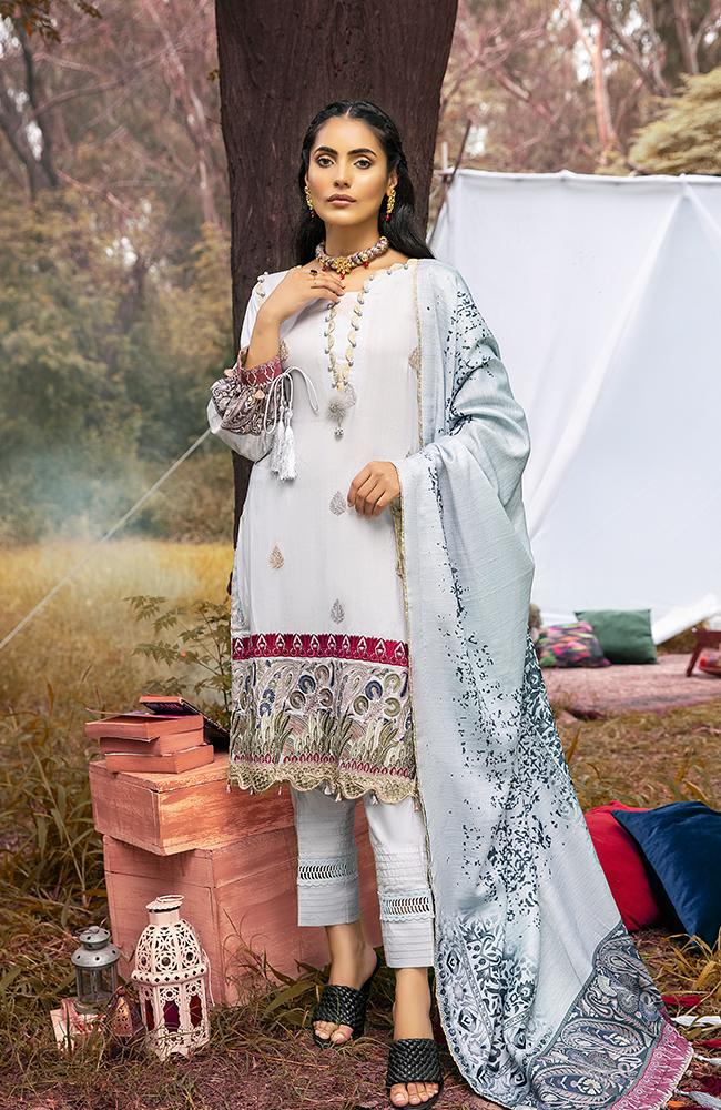 Al-Zohaib Wintry Breeze Shawl'21 D#9