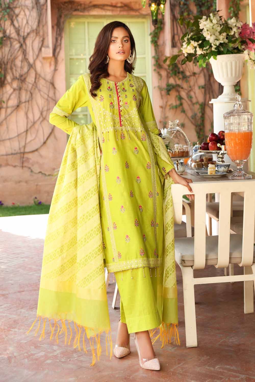 Gul Ahmed Luxury Festive'21 FE # 12236