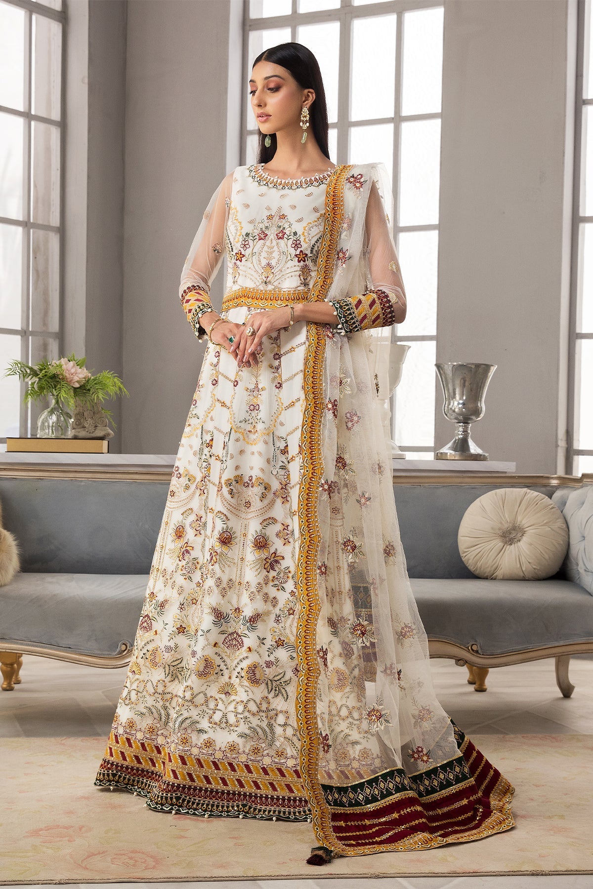 Alizeh Wasal Miras Chiffon'22 D#04 SAWERA
