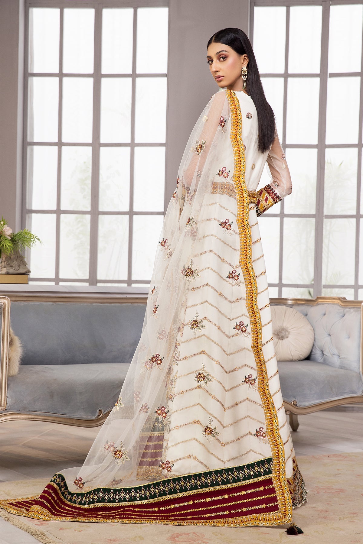 Alizeh Wasal Miras Chiffon'22 D#04 SAWERA