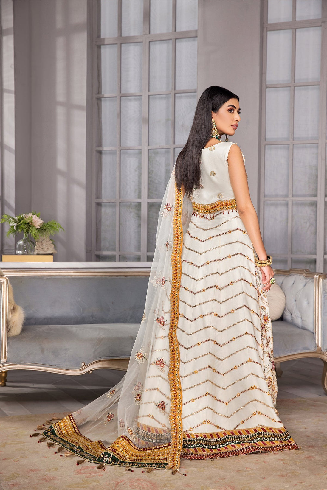 Alizeh Wasal Miras Chiffon'22 D#04 SAWERA