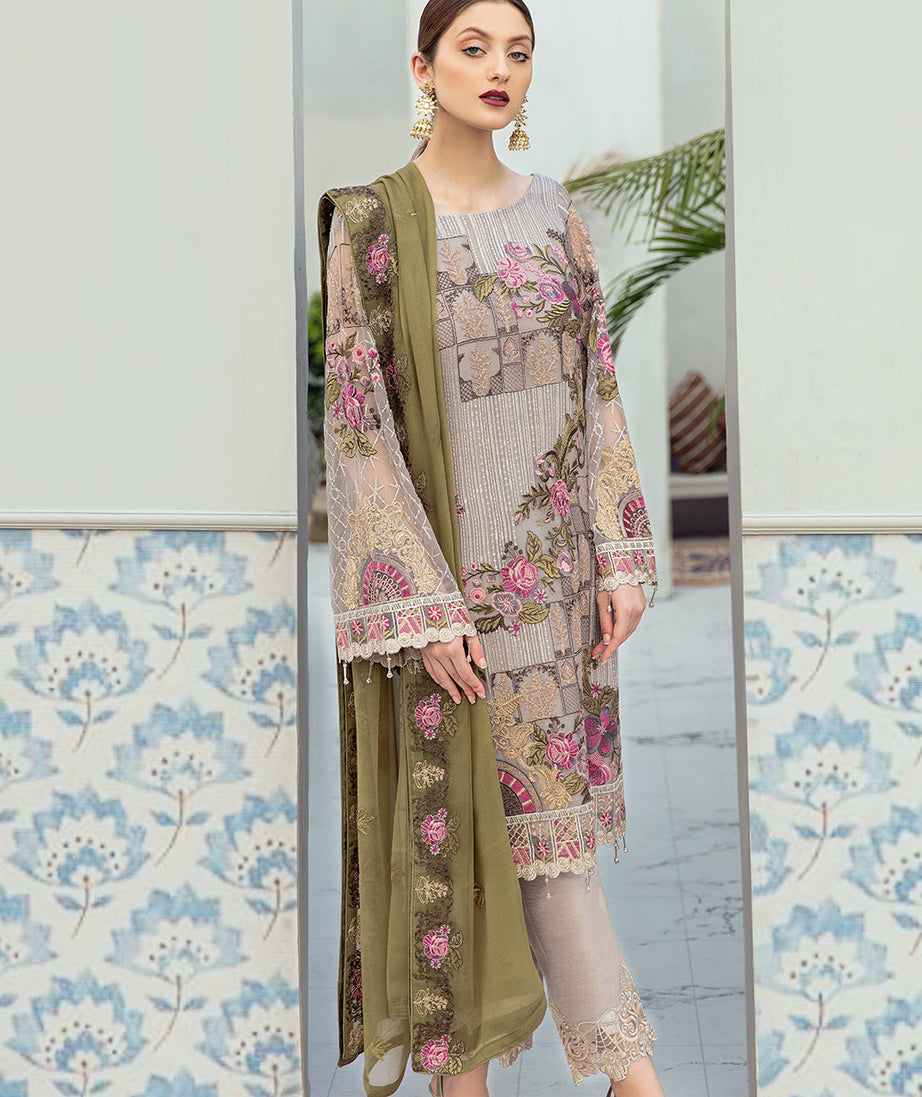 Ramsha Rangoon Collection`22 D#602 (Vol-6)