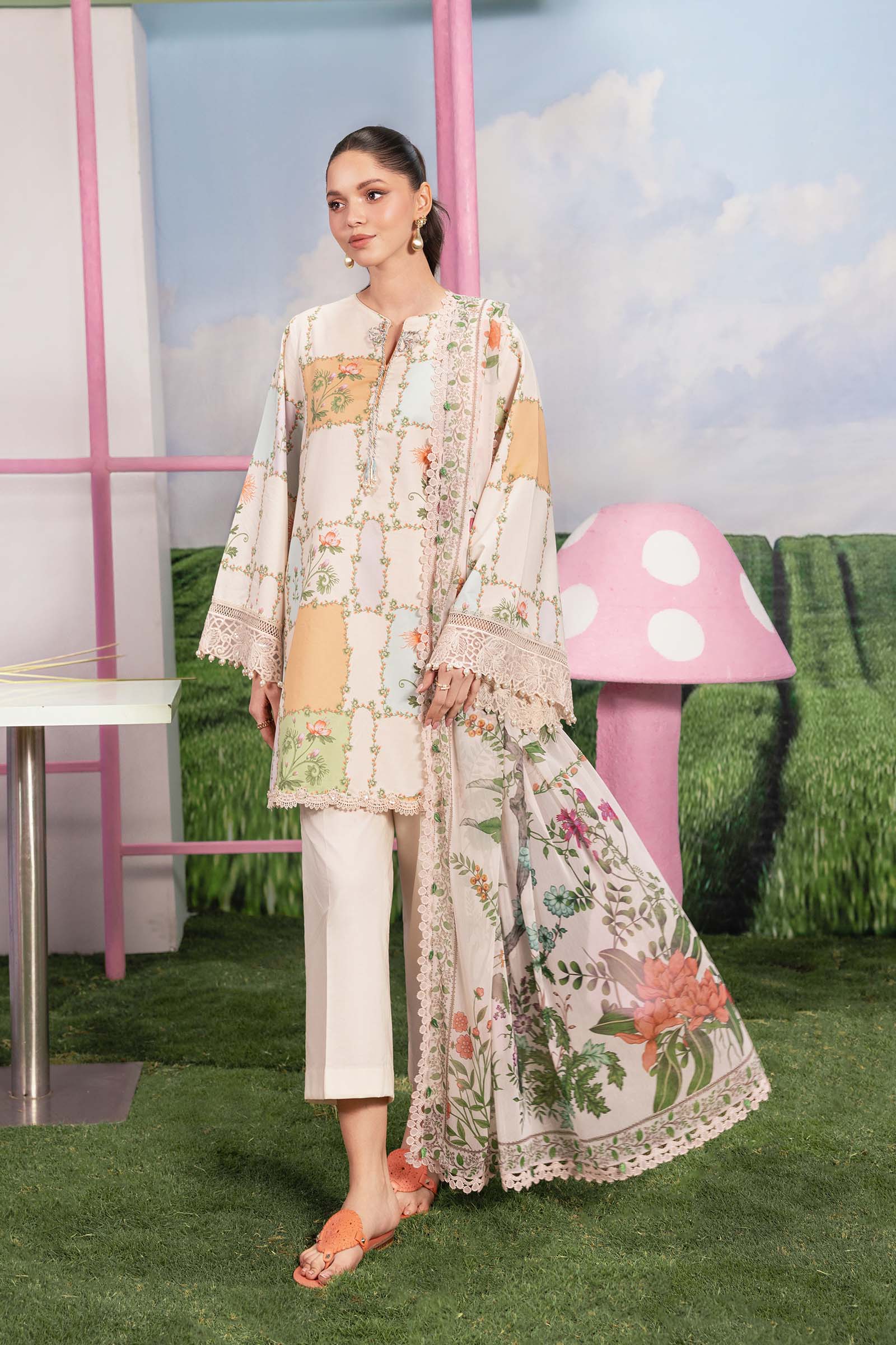 Maria.B M Basics S/S Lawn`26 D#10-A