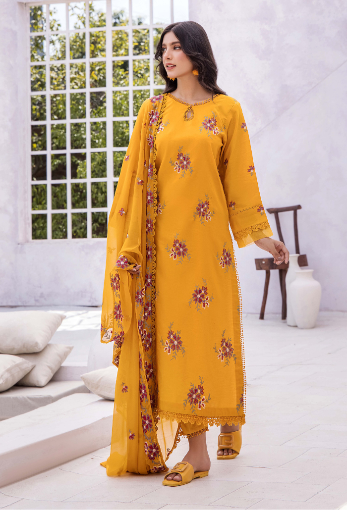 Hamdam Lilly Emb Lawn`25 D#07