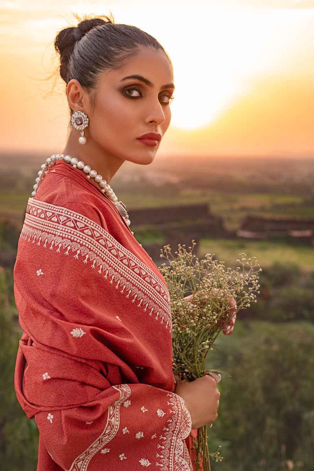 Gul Ahmed Winter Collection`21 AY # 12014