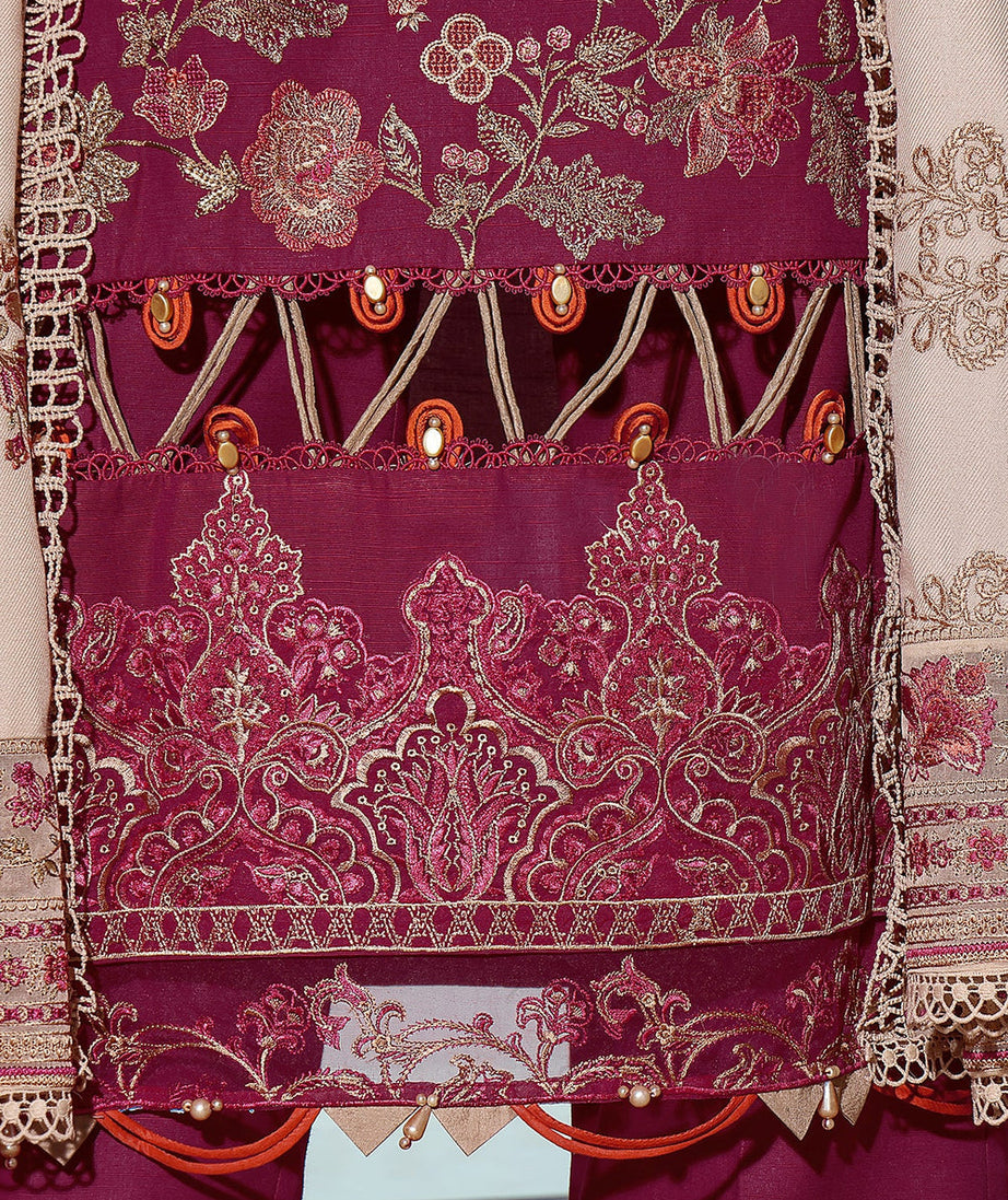 Elaf Luxury Winter Collection'22 ELW#8 (Claret)